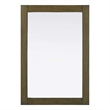 Elegant Kitchen and Bath Noah Rectangle Wood Mirror 22 X 32 in Hazel Oak