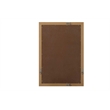 Elegant Kitchen and Bath Noah Rectangle Wood Mirror 22 X 32 in Honey Teak