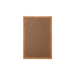 Elegant Kitchen and Bath Noah Rectangle Wood Mirror 24 X 36 in Brandy Walnut