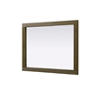 Elegant Kitchen and Bath Noah Rectangle Wood Mirror 27 X 36 in Hazel Oak