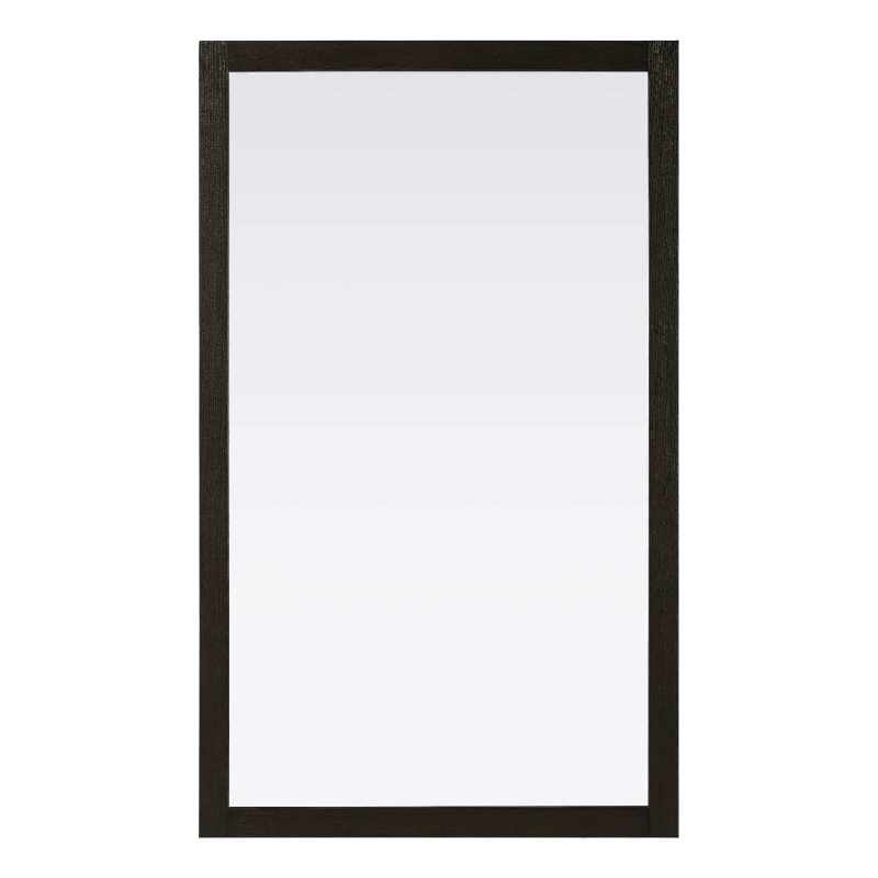 Elegant Kitchen and Bath Noah Rectangle Wood Mirror 60 X 36 in Chocolate Oak