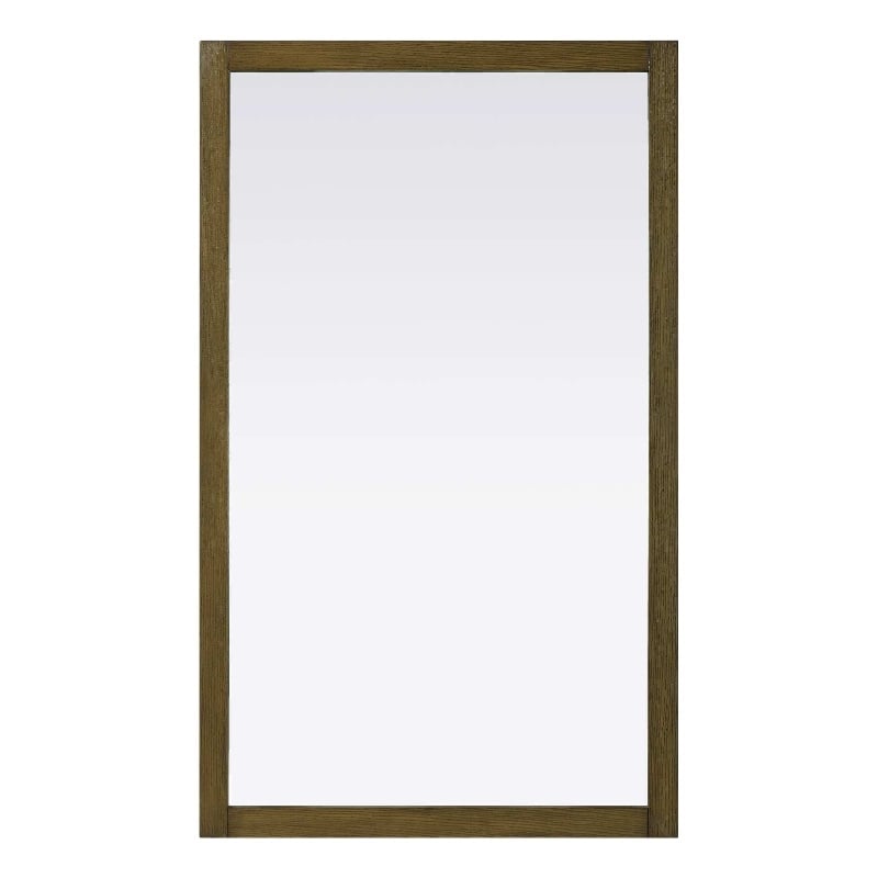 Elegant Kitchen and Bath Noah Rectangle Wood Mirror 60 X 36 in Hazel Oak