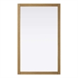Elegant Kitchen and Bath Noah Rectangle Wood Mirror 60 X 36 in Honey Teak
