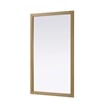 Elegant Kitchen and Bath Noah Rectangle Wood Mirror 60 X 36 in Linen Oak