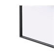 Elegant Kitchen and Bath Notched Metal Mirror 24X36