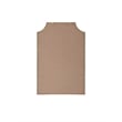 Elegant Kitchen and Bath Notched Metal Mirror 24X36