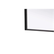 Elegant Kitchen and Bath Notched Metal Mirror 27X32
