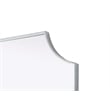 Elegant Kitchen and Bath Notched Metal Mirror 27X32