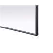 Elegant Kitchen and Bath Notched Metal Mirror 27X36
