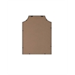 Elegant Kitchen and Bath Notched Metal Mirror 27X36