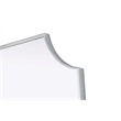 Elegant Kitchen and Bath Notched Metal Mirror 27X42