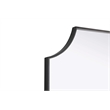 Elegant Kitchen and Bath Notched Metal Mirror 30X42