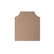 Elegant Kitchen and Bath Notched Metal Mirror 36X42