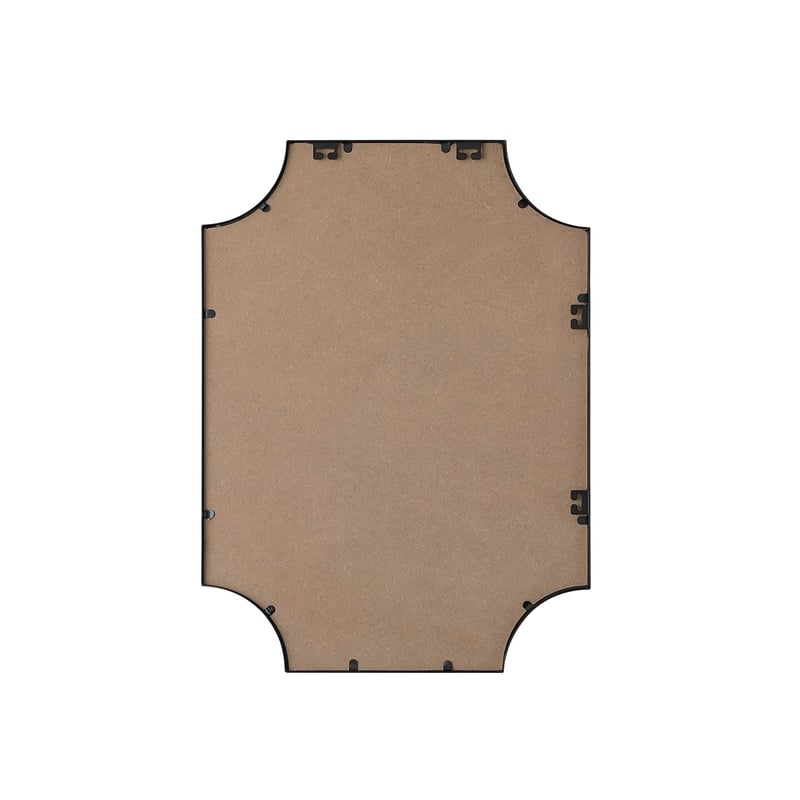Elegant Kitchen and Bath Notched Metal Mirror 22X30