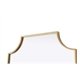 Elegant Kitchen and Bath Notched Metal Mirror 22X30