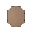 Elegant Kitchen and Bath Notched Metal Mirror 27X32