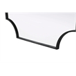 Elegant Kitchen and Bath Notched Metal Mirror 30X36