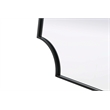 Elegant Kitchen and Bath Notched Metal Mirror 30X42