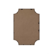 Elegant Kitchen and Bath Notched Metal Mirror 30X42