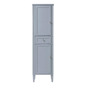 Elegant Kitchen and Bath 20&quot Bath Storage Cabinet in Grey