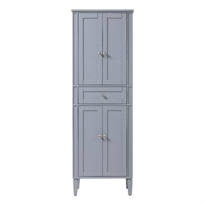 Elegant Kitchen and Bath 24&quot Bath Storage Cabinet in Grey