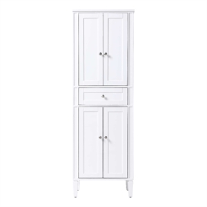 Elegant Kitchen and Bath 24&quot Bath Storage Cabinet in White
