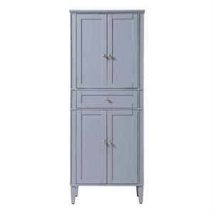 Elegant Kitchen and Bath 28&quot Bath Storage Cabinet in Grey