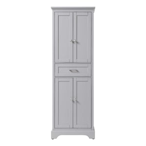 Elegant Kitchen and Bath 24&quot Bath Storage Cabinet in Grey