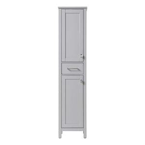 Elegant Kitchen and Bath 16&quot Bath Storage Cabinet in Grey