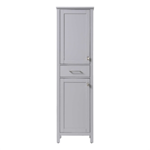 Elegant Kitchen and Bath 20&quot Bath Storage Cabinet in Grey