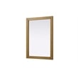 Elegant Kitchen and Bath Noah Rectangle Wood Mirror 27 X 36 in Honey Teak