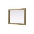 Elegant Kitchen and Bath Noah Rectangle Wood Mirror 27 X 36 in Linen Oak