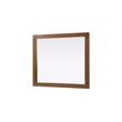 Elegant Kitchen and Bath Noah Rectangle Wood Mirror 30 X 36 in Brandy Walnut