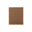 Elegant Kitchen and Bath Noah Rectangle Wood Mirror 30 X 36 in Brandy Walnut