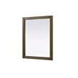 Elegant Kitchen and Bath Noah Rectangle Wood Mirror 30 X 36 in Hazel Oak