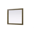 Elegant Kitchen and Bath Noah Rectangle Wood Mirror 30 X 36 in Hazel Oak
