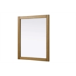 Elegant Kitchen and Bath Noah Rectangle Wood Mirror 30 X 36 in Honey Teak