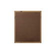 Elegant Kitchen and Bath Noah Rectangle Wood Mirror 30 X 36 in Honey Teak