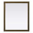 Elegant Kitchen and Bath Noah Rectangle Wood Mirror 42 X 36 in Hazel Oak