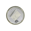 Elegant Kitchen and Bath 32 Round Led Front & Backlit Wall Mirror in Satin Gold