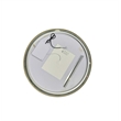 Elegant Kitchen and Bath 36 Round Led Front & Backlit Wall Mirror in Satin Gold