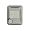 Elegant Kitchen and Bath 42 Round Led Front and Backlit Wall Mirror in Silver