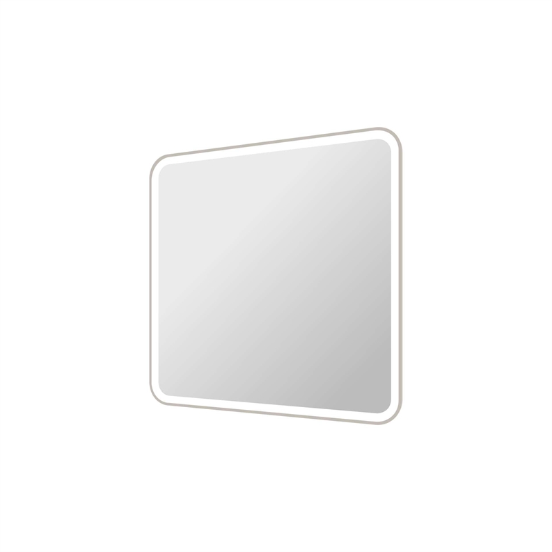 Elegant Kitchen and Bath 36 Round Led Front and Backlit Wall Mirror in Silver