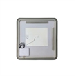 Elegant Kitchen and Bath 36 Round Led Front and Backlit Wall Mirror in Silver