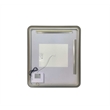 Elegant Kitchen and Bath 42 Round Led Front and Backlit Wall Mirror in Silver