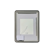 Elegant Kitchen and Bath 48 Round Led Front and Backlit Wall Mirror in Black