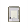 Elegant Kitchen and Bath 48 Round Led Front & Backlit Wall Mirror in Satin Gold