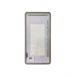 Elegant Kitchen and Bath 60 Round Led Front and Backlit Wall Mirror in Black