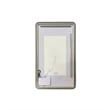 Elegant Kitchen and Bath 60 Round Led Front & Backlit Wall Mirror in Satin Gold
