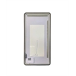 Elegant Kitchen and Bath 72 Round Led Front and Backlit Wall Mirror in Black